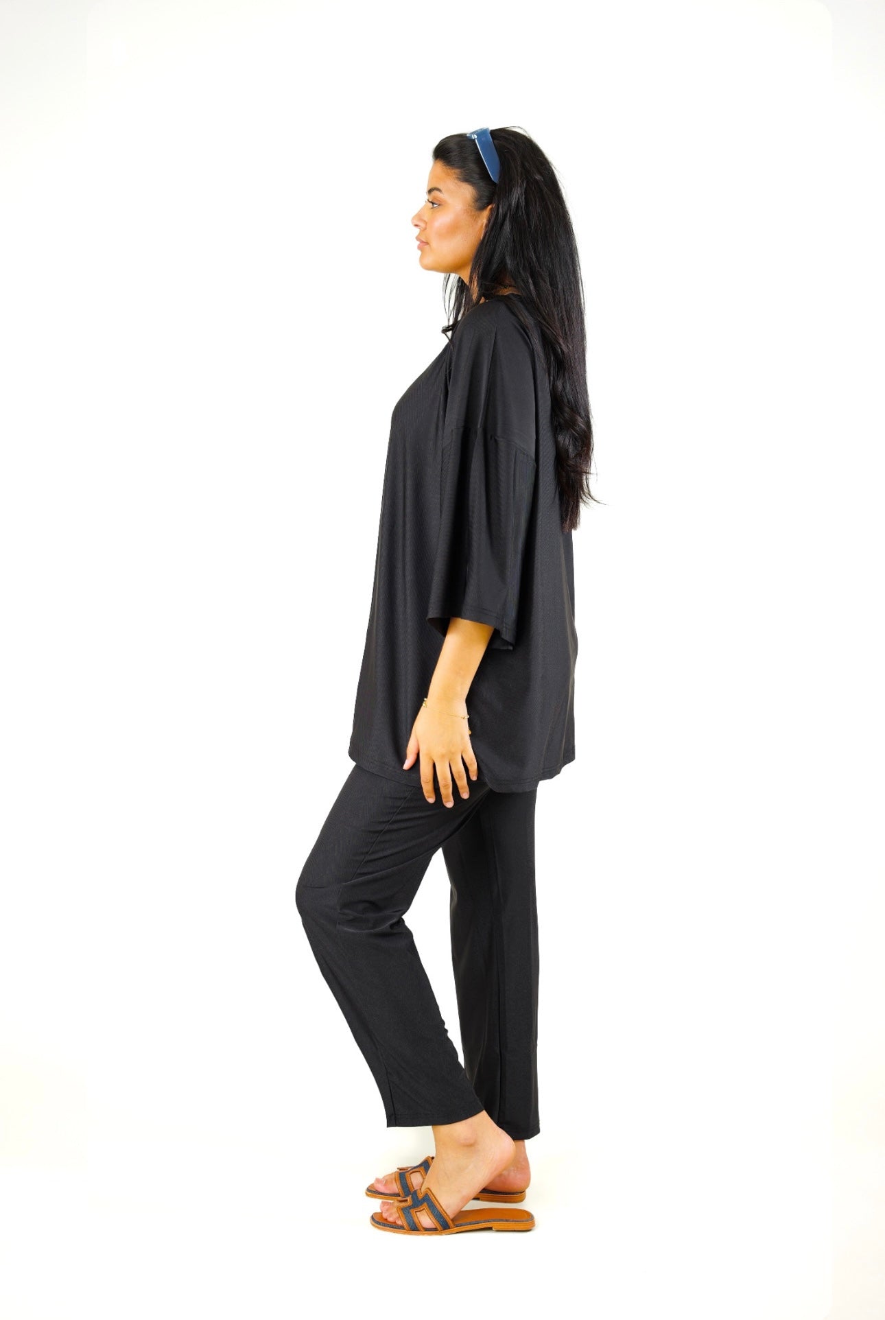 Black burkini - Loose fit leggings