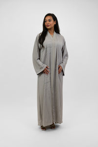 Stone Abaya - Bone