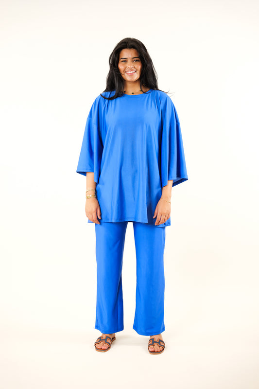 Royal blue - Wide Pants